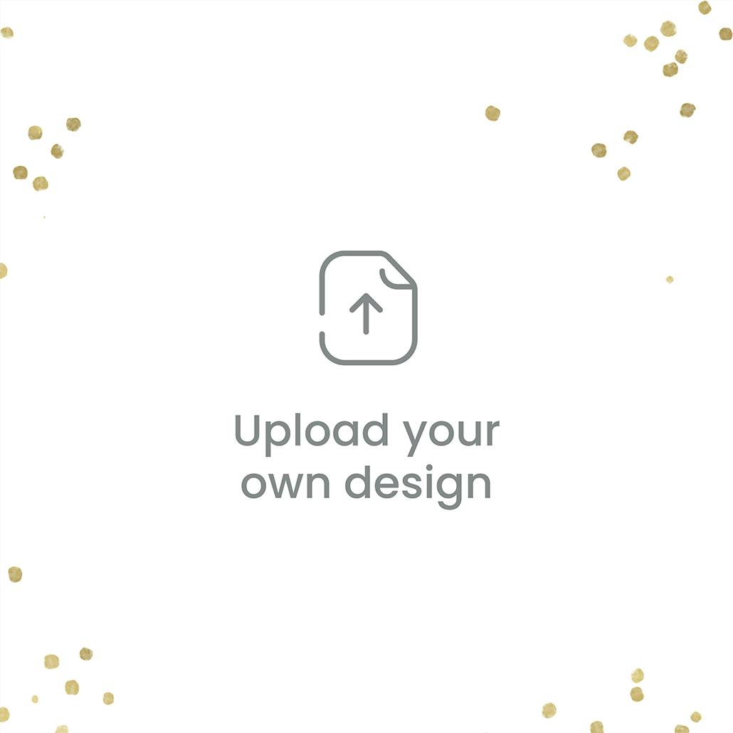 Confetti flakes - square - invitación